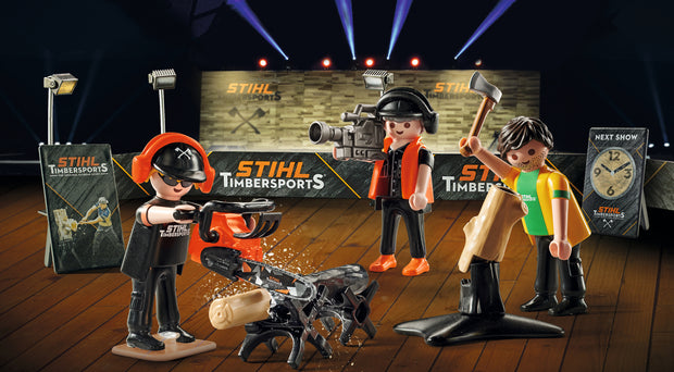 Ensemble Playmobil Timbersports Edition