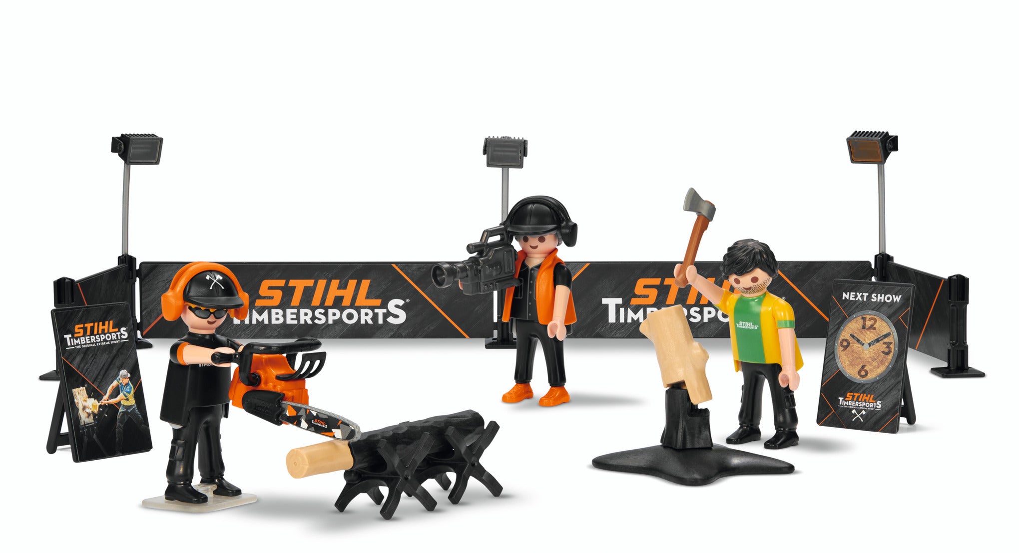 Ensemble Playmobil Timbersports Edition