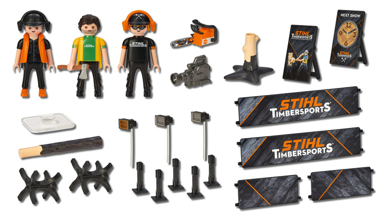 Ensemble Playmobil Timbersports Edition
