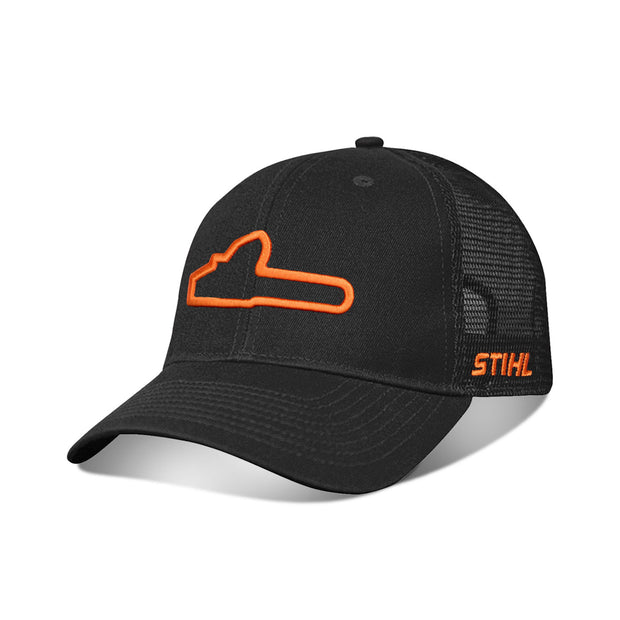 Casquette logo tronçonneuse
