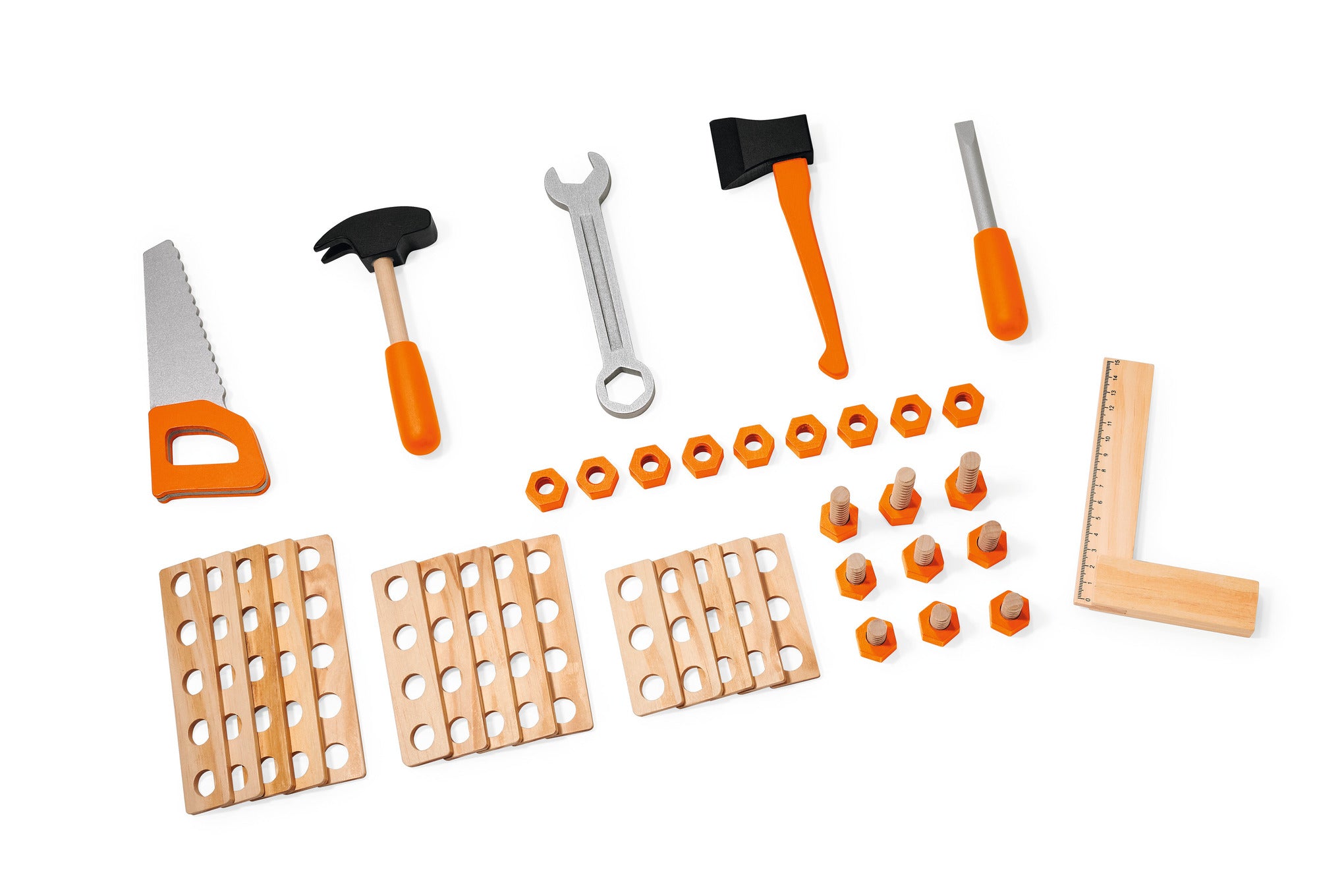 Établi et outils en bois pour enfant