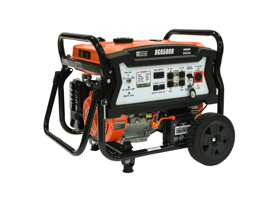 Génératrice DUCAR 6500W - 15HP Démarreur à distance