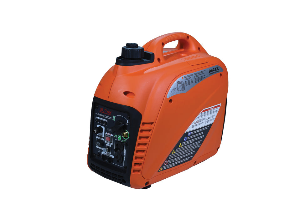 Génératrice silencieuse 2000W GPL/Essence - 3HP