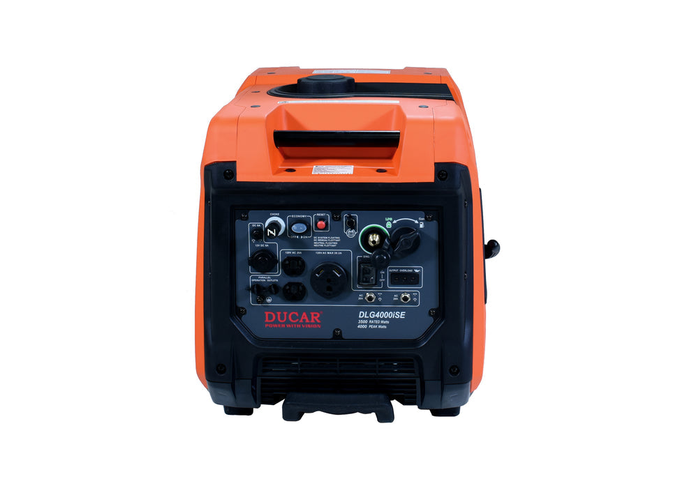 Génératrice silencieuse 4400W GPL/Essence - 7.5HP
