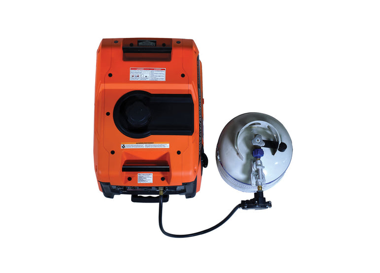 Génératrice silencieuse 4400W GPL/Essence - 7.5HP