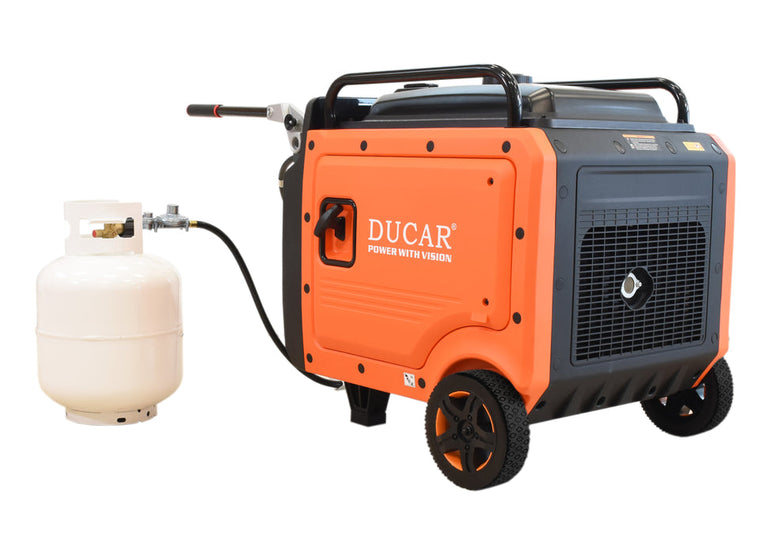 Génératrice silencieuse 8500W GPL/Essence - Démarreur à distance - 16HP