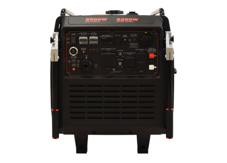 Génératrice silencieuse 8500W GPL/Essence - Démarreur à distance - 16HP